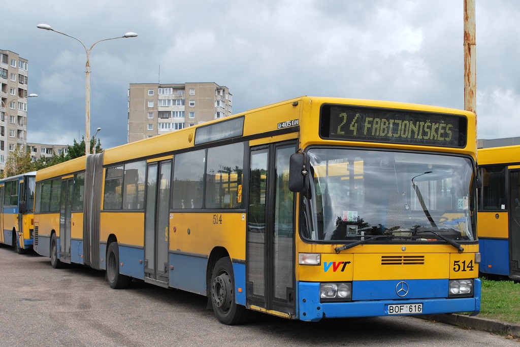 Литва, Mercedes-Benz O405GN № 514