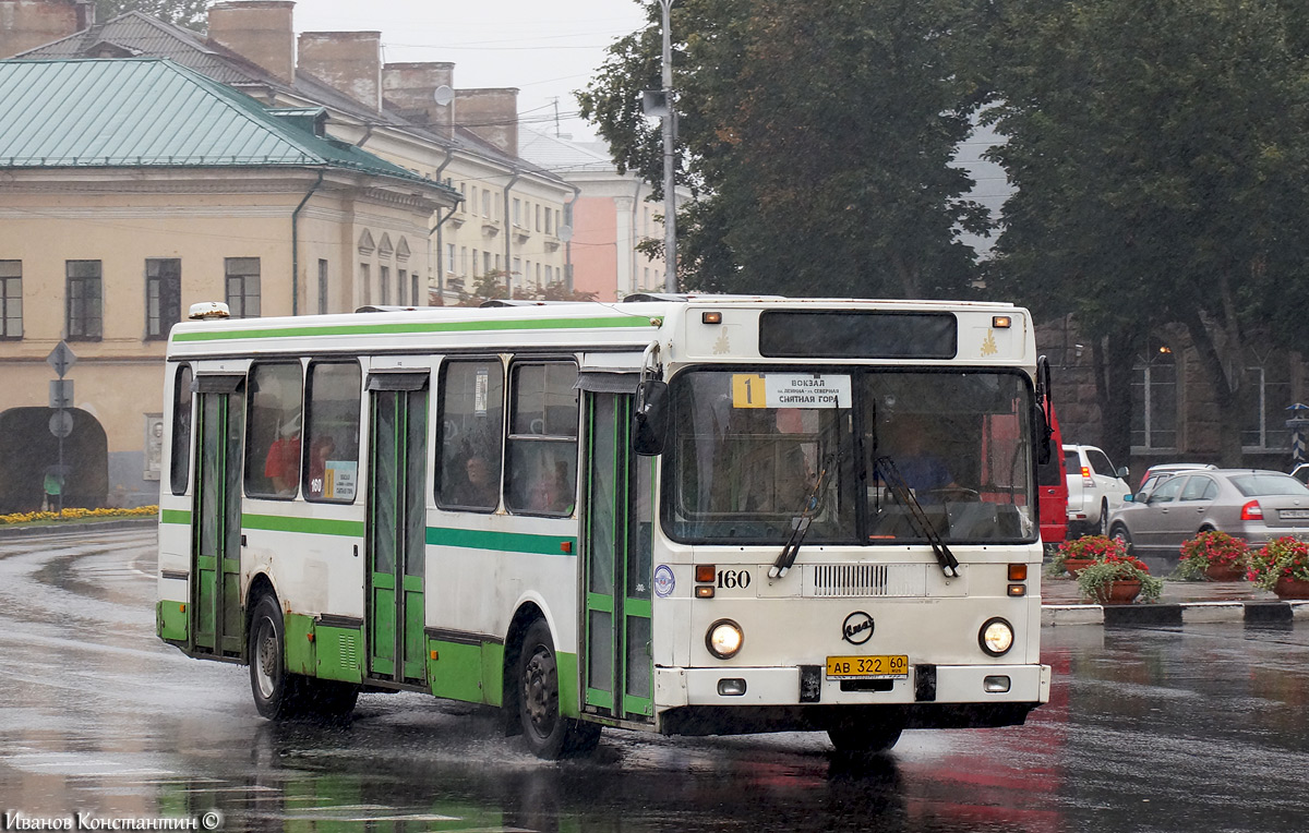 Псковская область, ЛиАЗ-5256.25 № 160