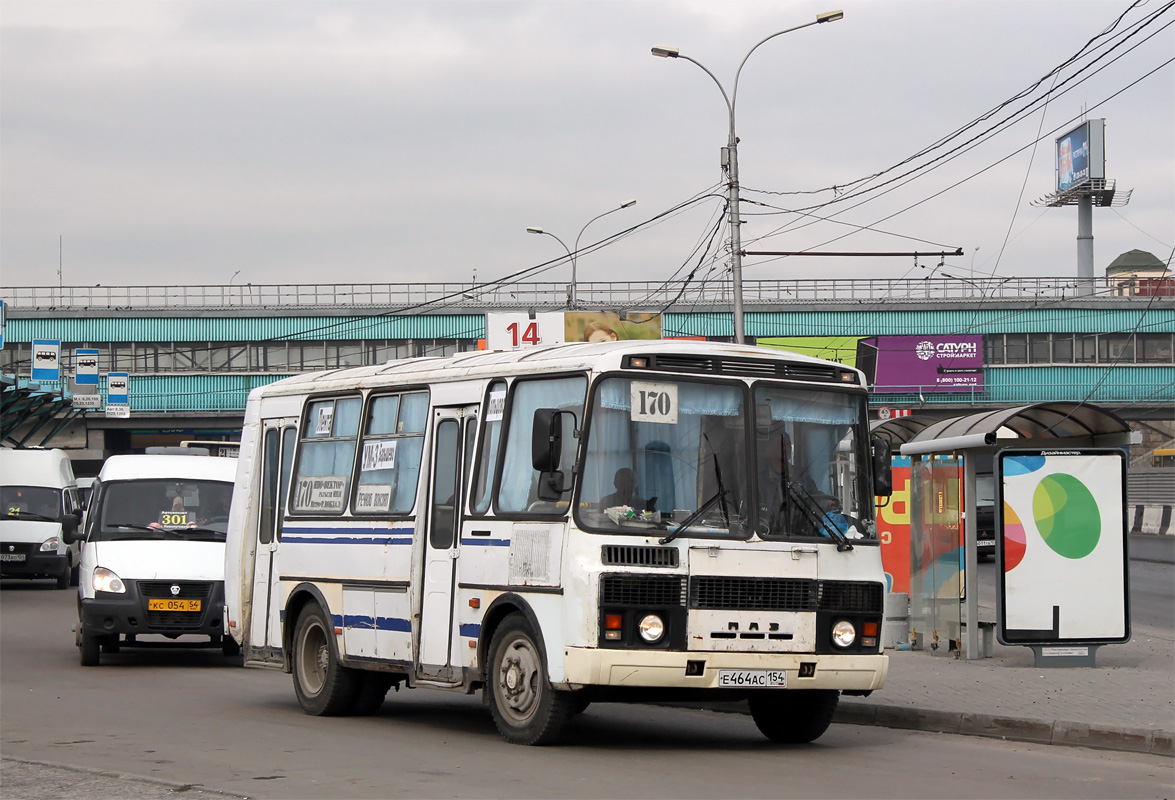 Новосибирская область, ПАЗ-32054 № Е 464 АС 154