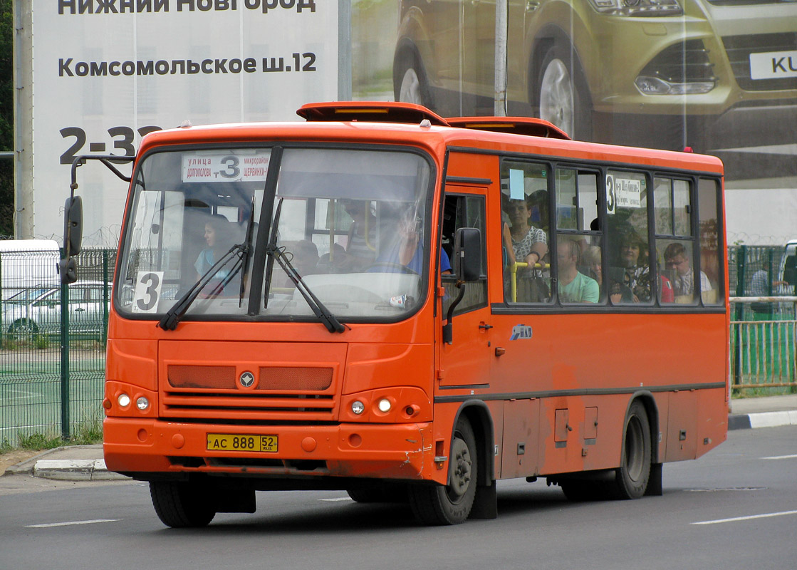 Нижегородская область, ПАЗ-320402-05 № АС 888 52