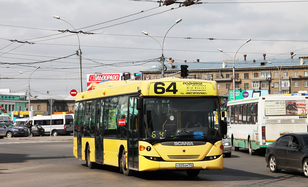 Новосибирская область, Scania OmniLink II (Скания-Питер) № С 025 ОМ 154