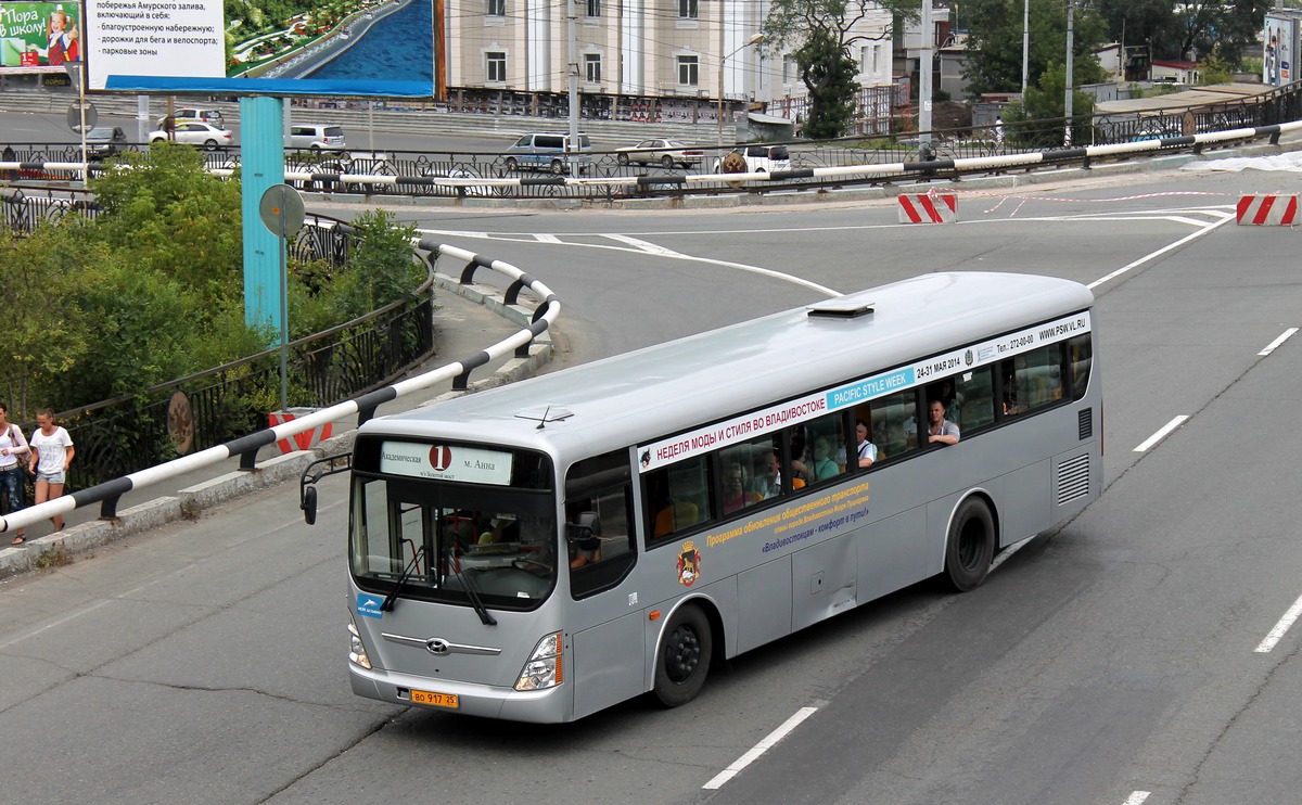 Приморский край, Hyundai New Super AeroCity 1F/L № ВО 917 25