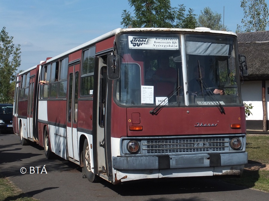 Венгрия, Ikarus 283.K2 № P-02344 13; Венгрия — VII. Nemzetközi Ikarus, Csepel és Veteránjármű Találkozó, Polgár (2014)