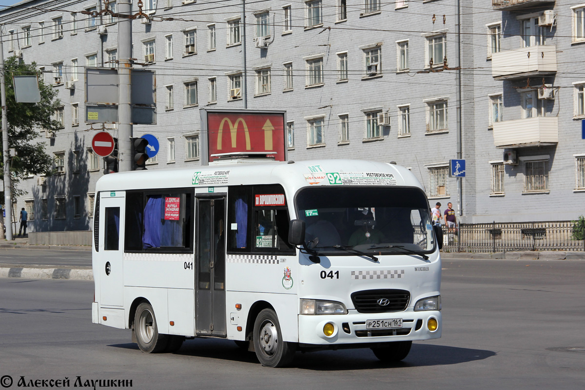 Ростовская область, Hyundai County SWB C08 (ТагАЗ) № 041