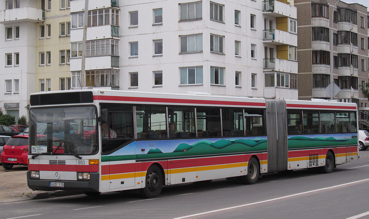 Литва, Mercedes-Benz O405G № 603