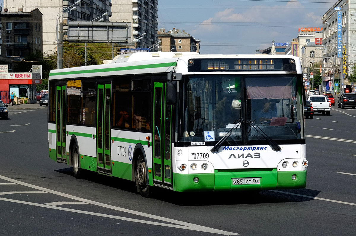 Moskwa, LiAZ-5292.22 (2-2-2) Nr 07709