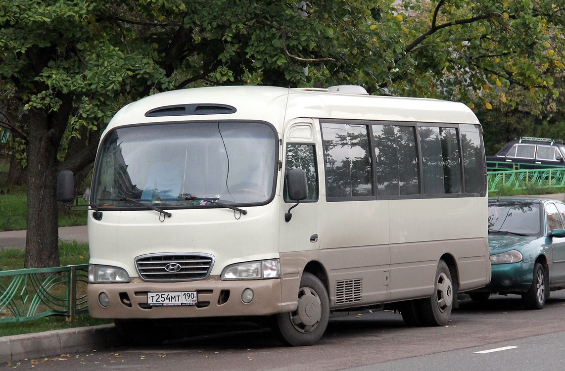 Московская область, Hyundai County Deluxe № Т 254 МТ 190