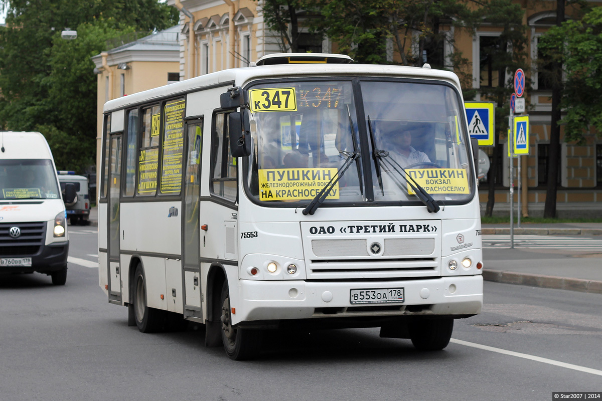 Санкт-Петербург, ПАЗ-320402-05 № В 553 ОА 178