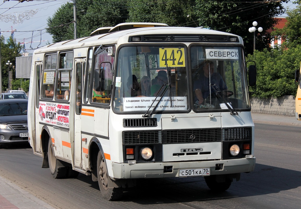 Томская область, ПАЗ-32054 № С 501 КА 70