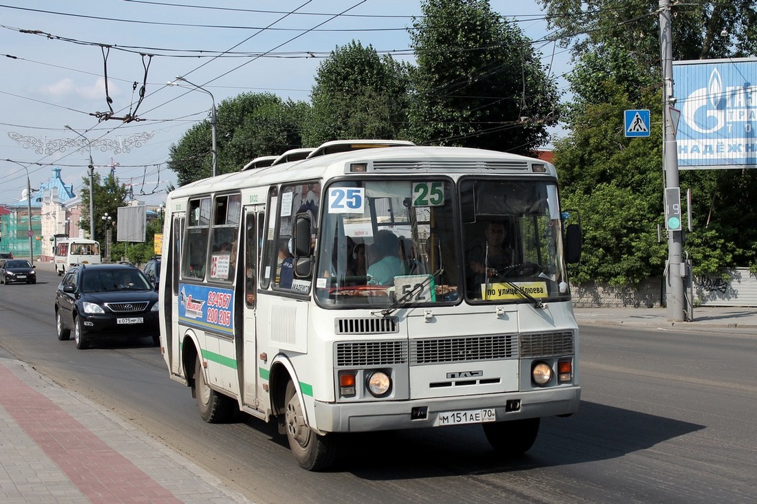 Томская область, ПАЗ-32054 № М 151 АЕ 70