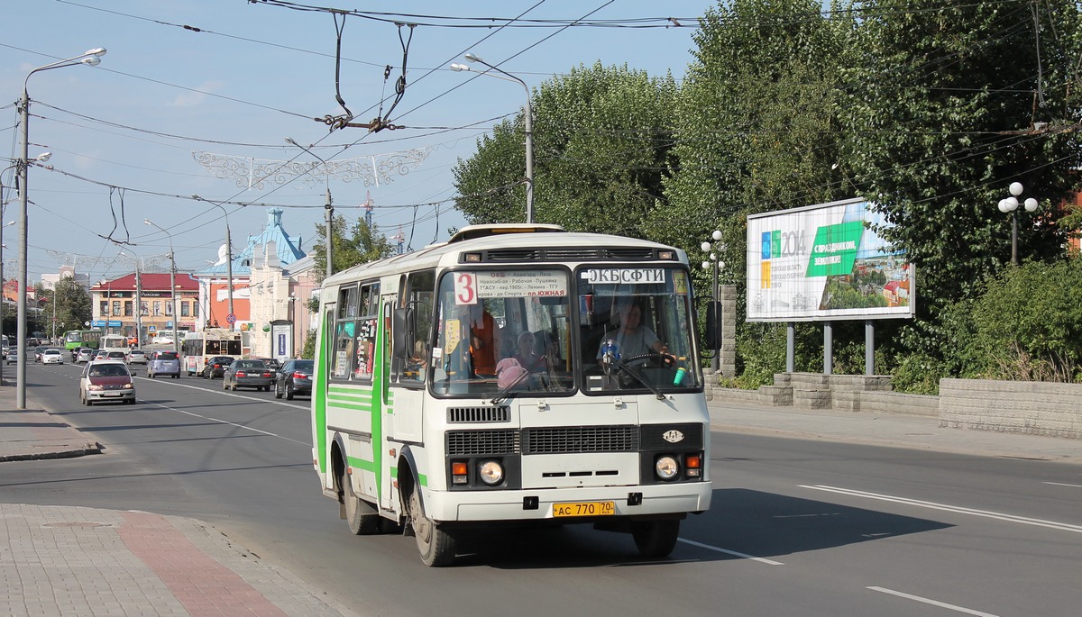 Томская область, ПАЗ-32054 № АС 770 70