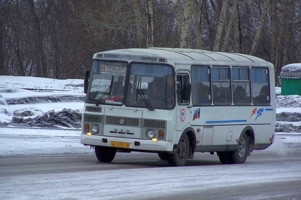 Кемеровская область - Кузбасс, ПАЗ-32054 № АО 474 42