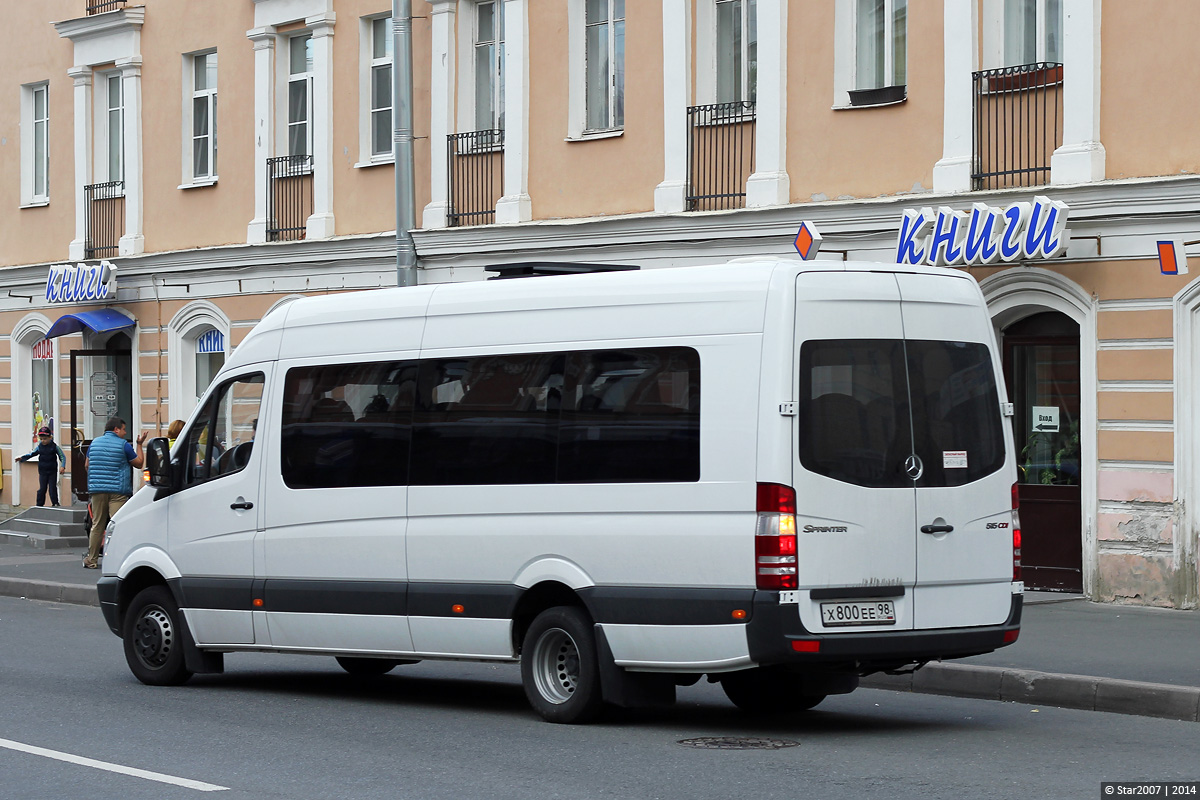 Санкт-Петербург, Луидор-22360C (MB Sprinter) № Х 800 ЕЕ 98