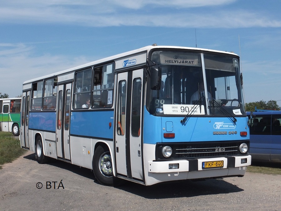 Венгрия, Ikarus 260.06 № FKF-640; Венгрия — VII. Nemzetközi Ikarus, Csepel és Veteránjármű Találkozó, Polgár (2014)