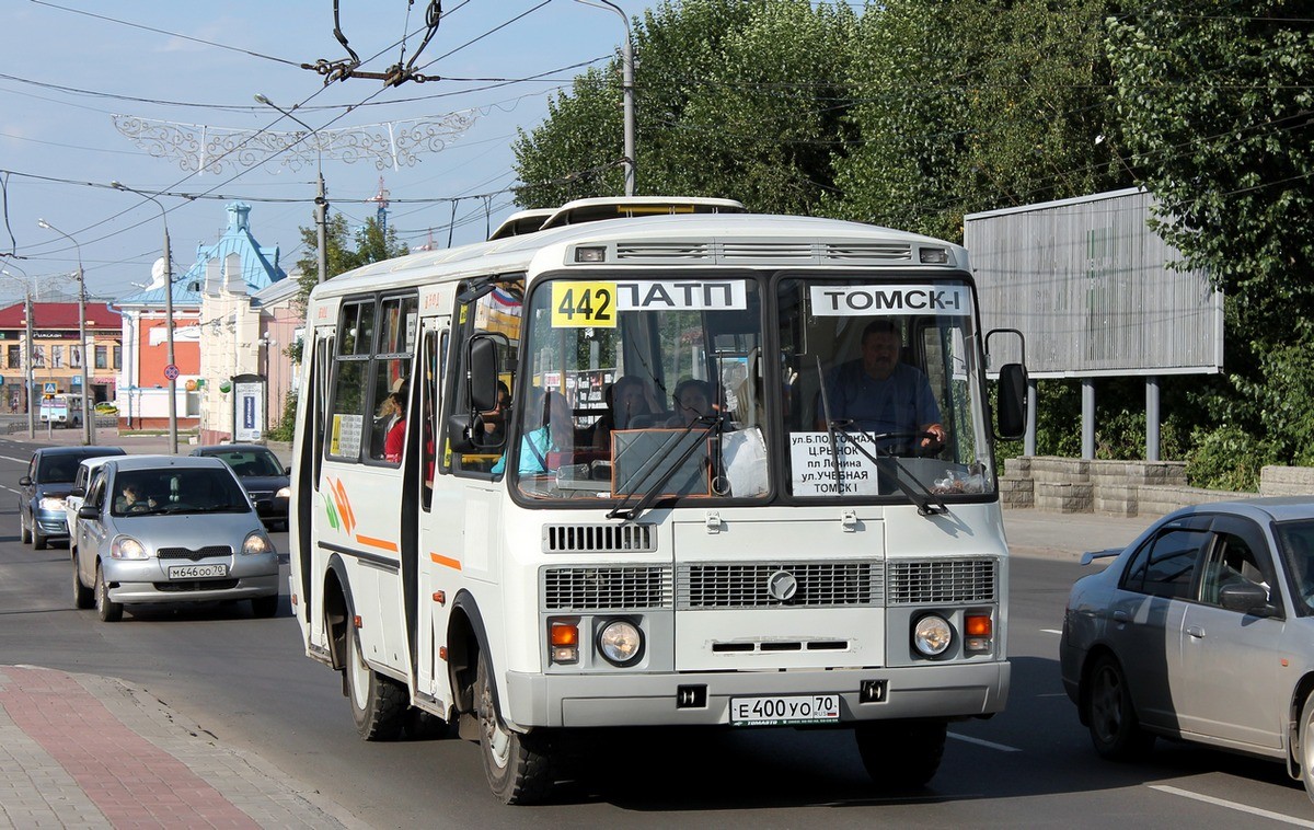 Томская область, ПАЗ-32054 № Е 400 УО 70