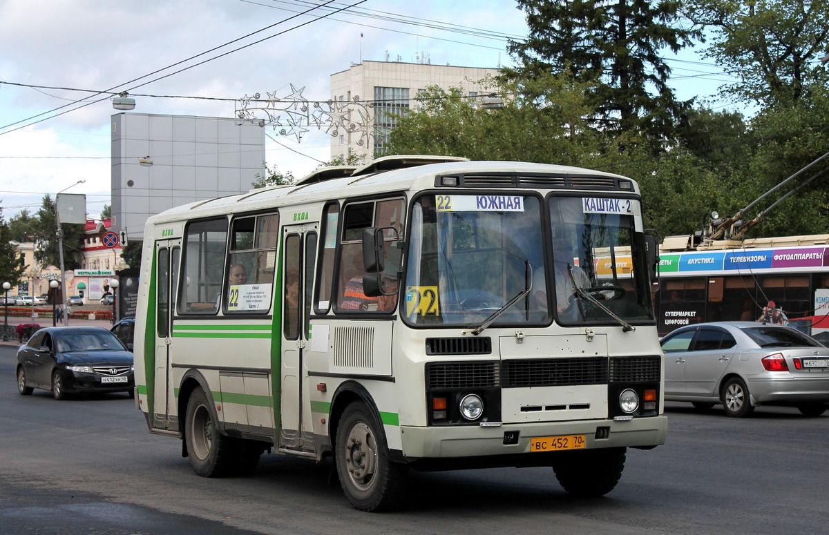 Томская область, ПАЗ-32054 № ВС 452 70