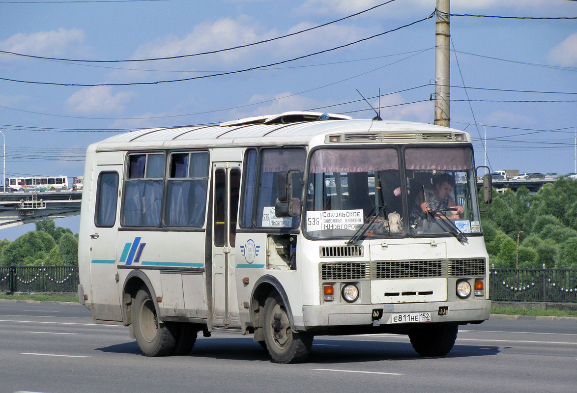 Нижегородская область, ПАЗ-32053 № Е 811 НЕ 152