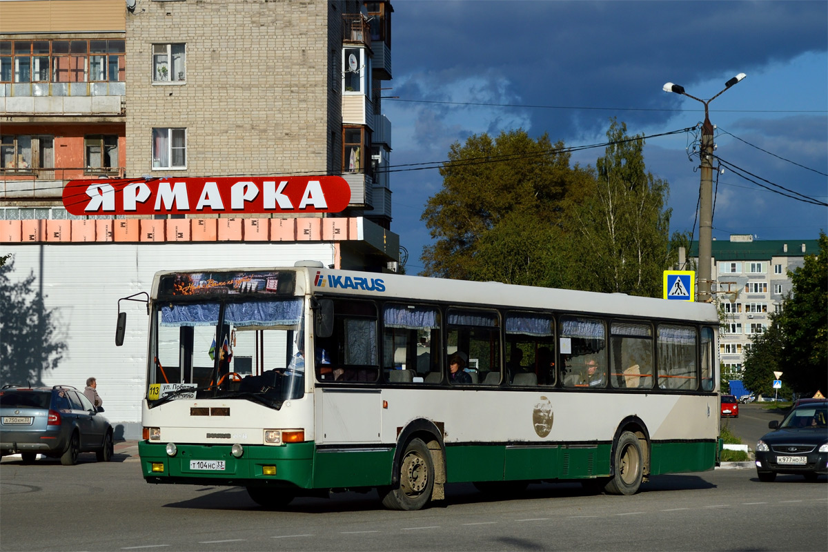 Владимирская область, Ikarus 415.11 № Т 104 НС 33