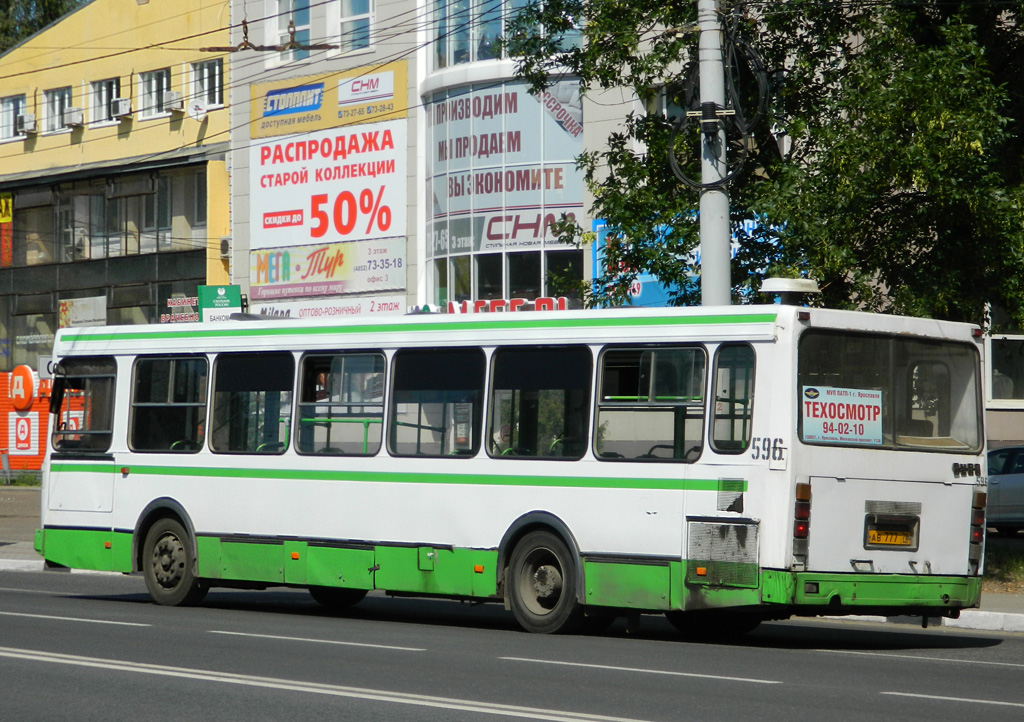 Ярославская область, ЛиАЗ-5256.30 (81 ЦИБ) № 596