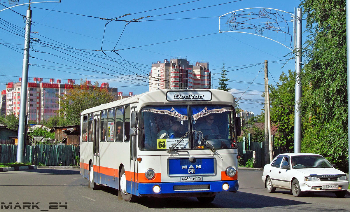 Красноярский край, MAN 789 SÜ240 № А 480 КР 124