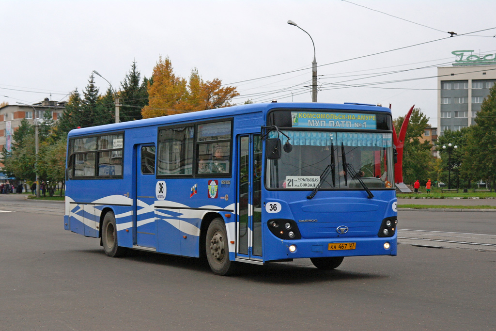 Хабаровский край, Daewoo BS106 Royal City (Ulsan) № 36