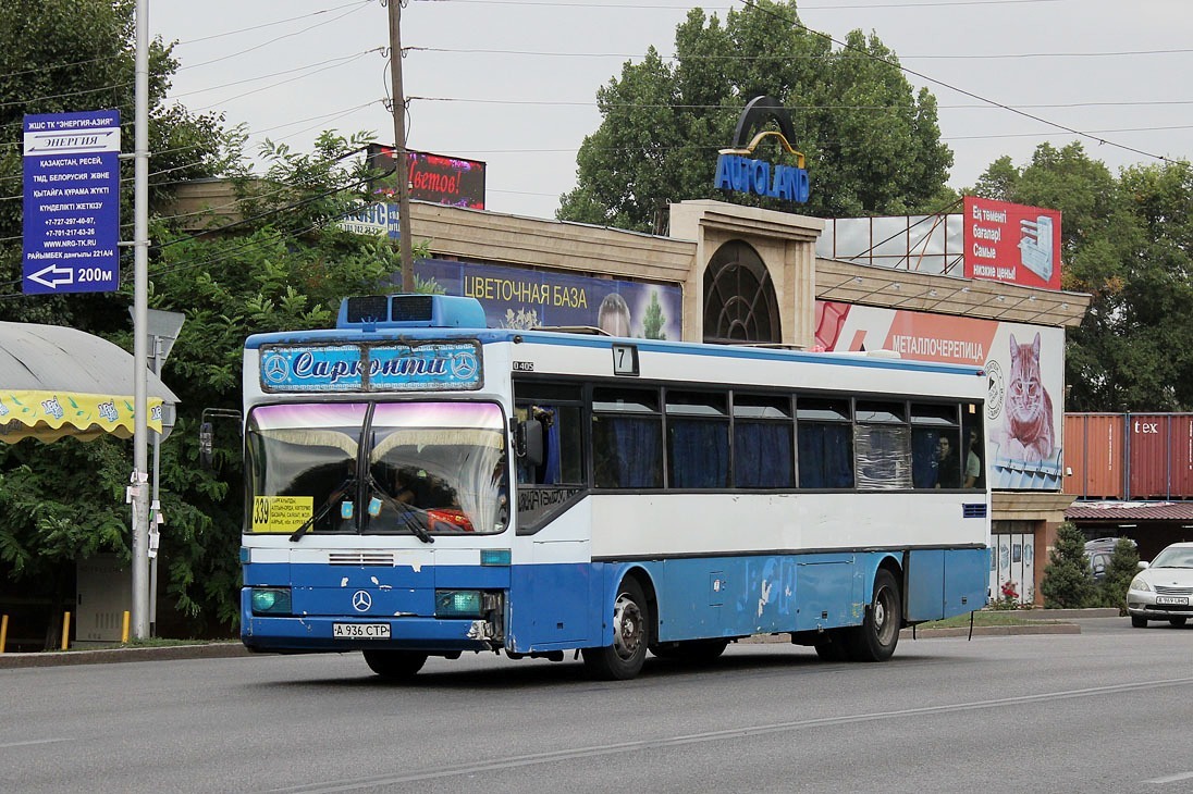 Алматы, Mercedes-Benz O405 № A 936 CTP