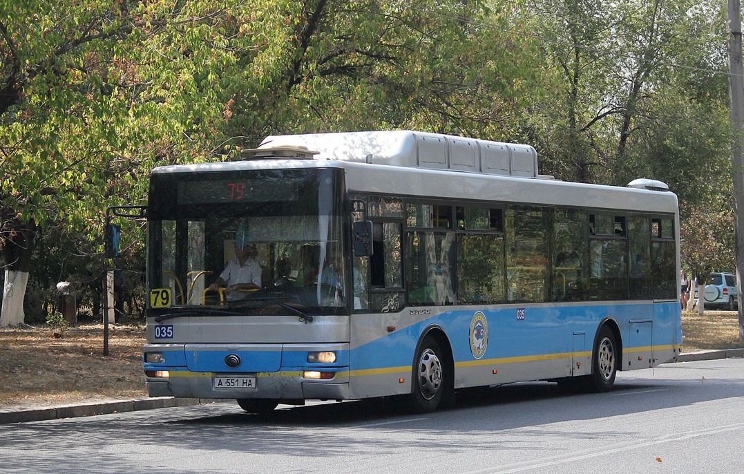 Алматы, Yutong ZK6120HGM № 035