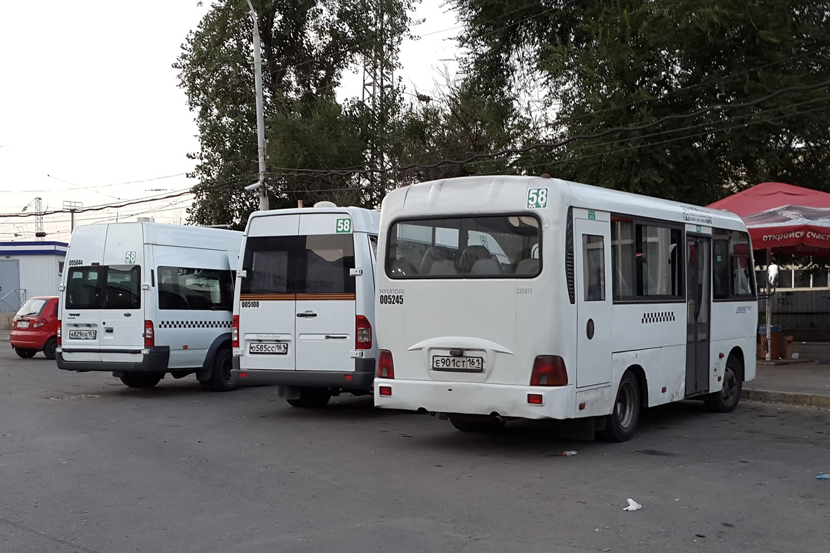 Ростовская область, Самотлор-НН-323760 (MB Sprinter 413CDI) № 005100; Ростовская область — Автобусные вокзалы, станции и конечные остановки