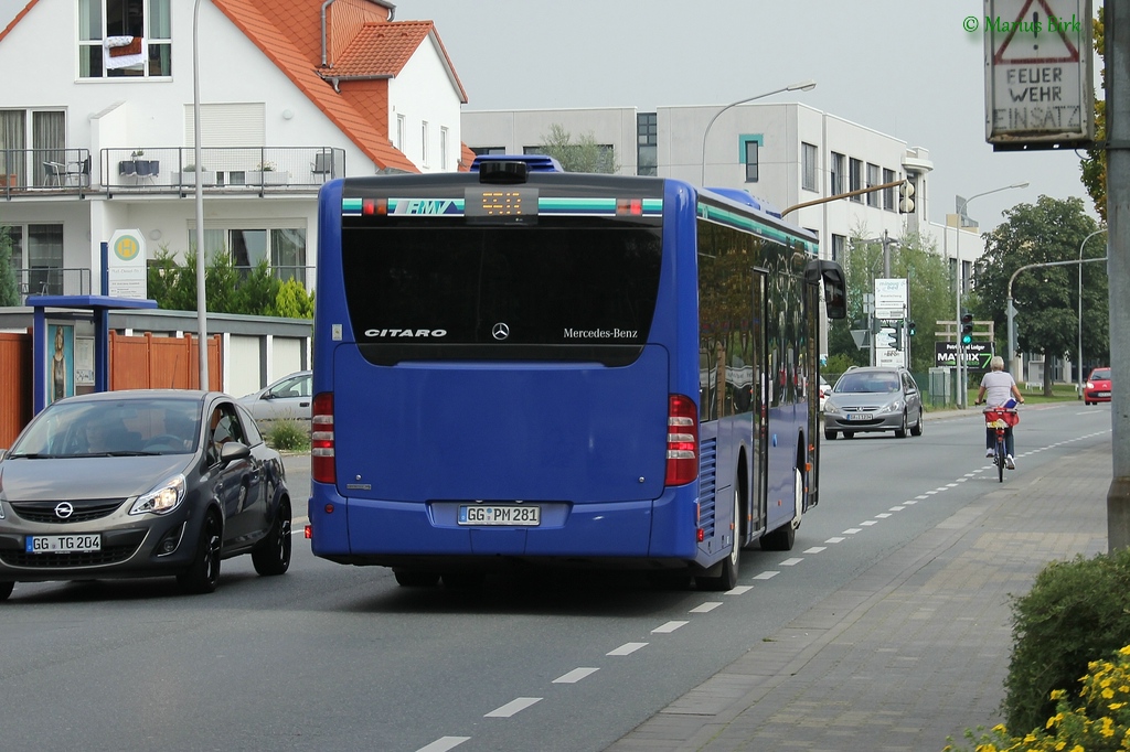 Гессен, Mercedes-Benz O530 Citaro facelift № GG-PM 281