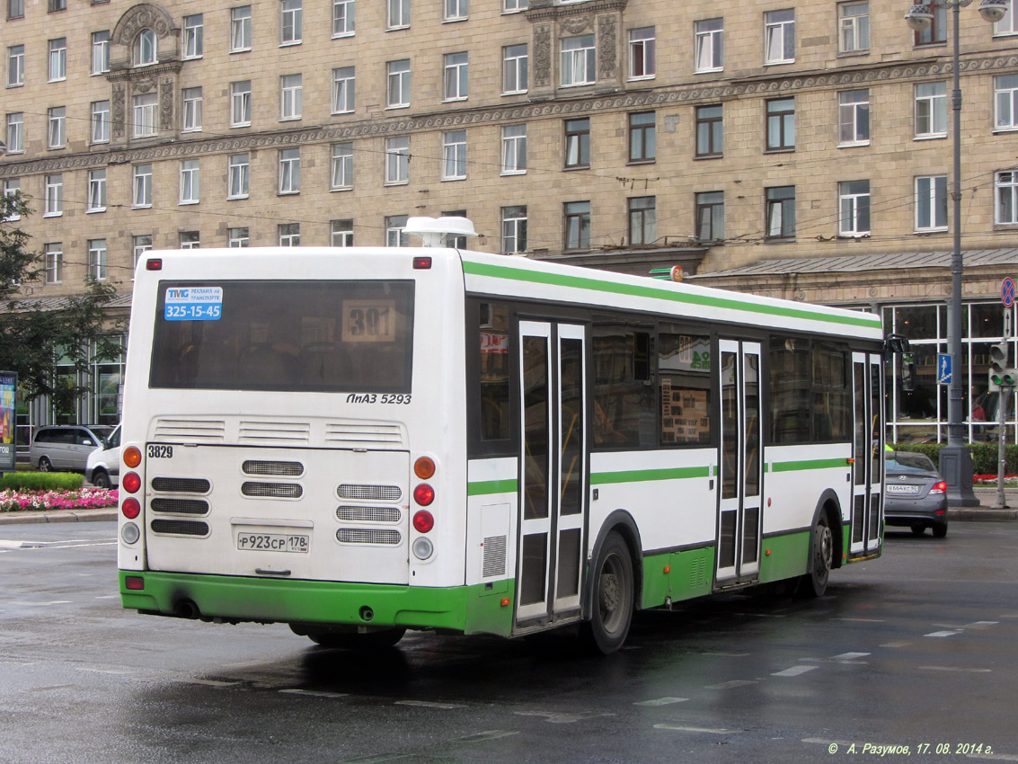 Sankt Petersburg, LiAZ-5293.60 Nr 3829