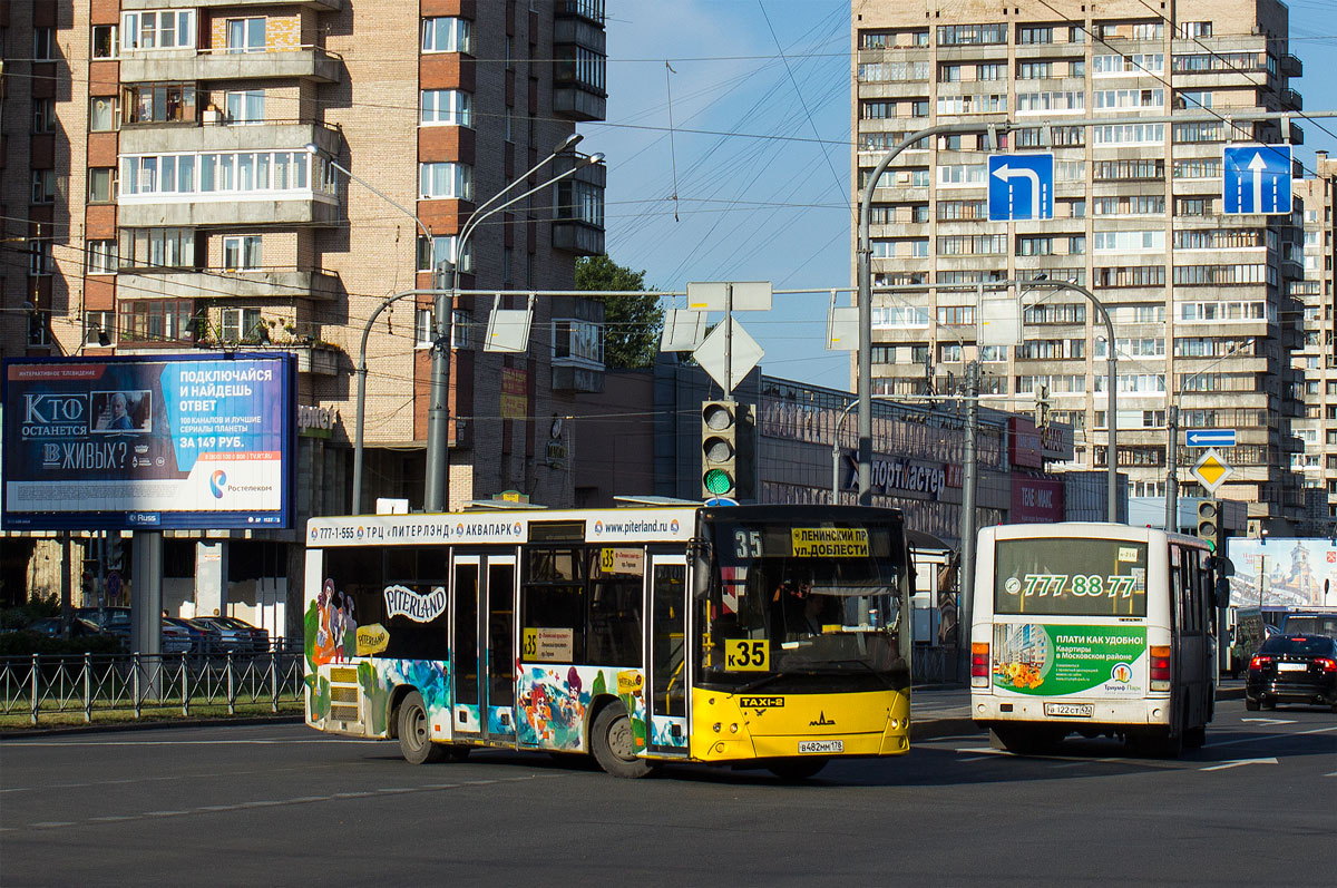 Санкт-Петербург, МАЗ-206.068 № В 482 ММ 178