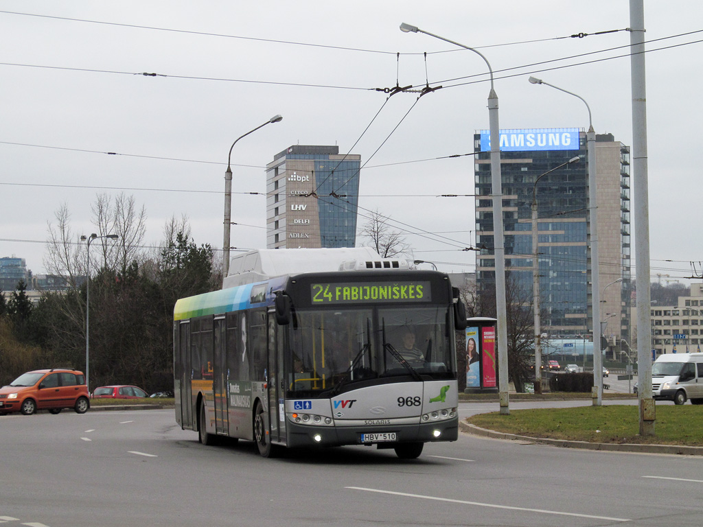 Литва, Solaris Urbino III 12 CNG № 968