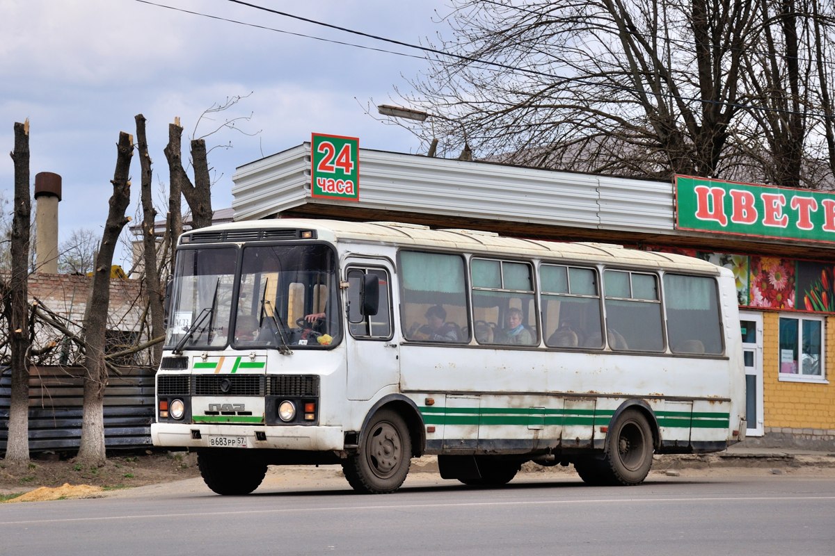Орловская область, ПАЗ-4234 № В 683 РР 57