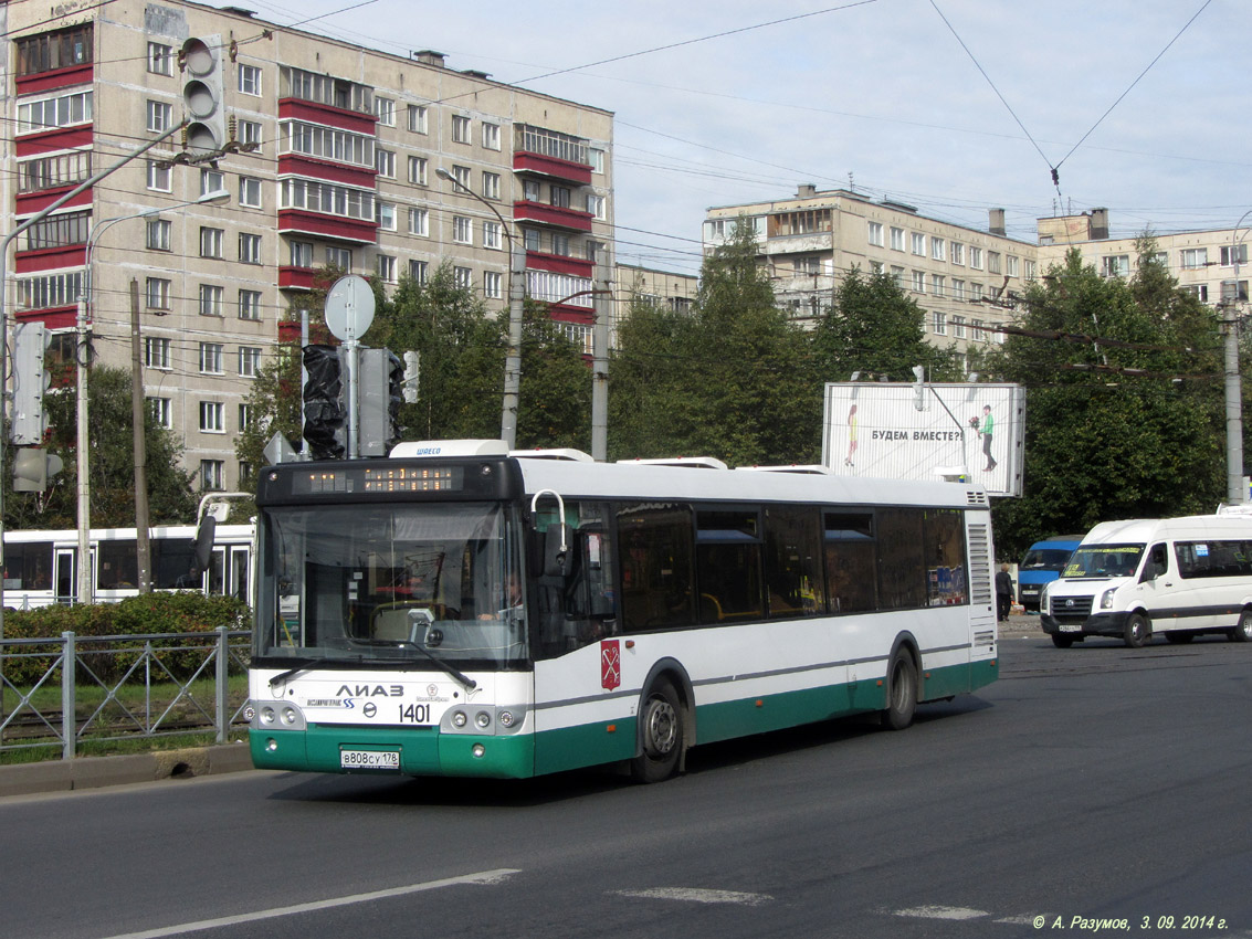 Санкт-Петербург, ЛиАЗ-5292.60 № 1401