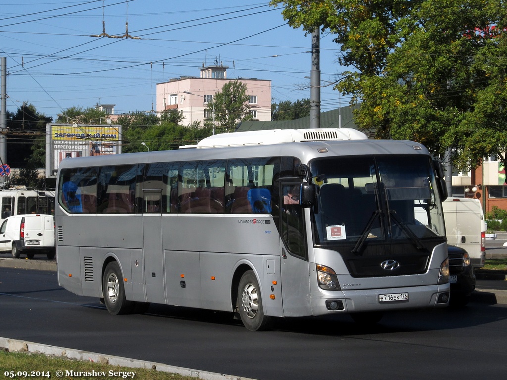 Санкт-Петербург, Hyundai Universe Space Luxury № В 716 ЕК 178