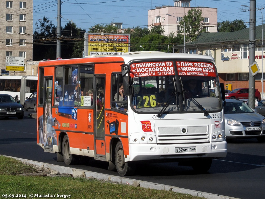 Санкт-Петербург, ПАЗ-320402-05 № n358