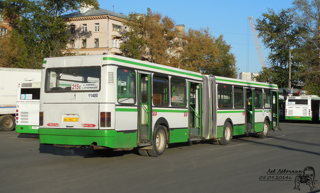 Москва, Ikarus 435.17 № 11400