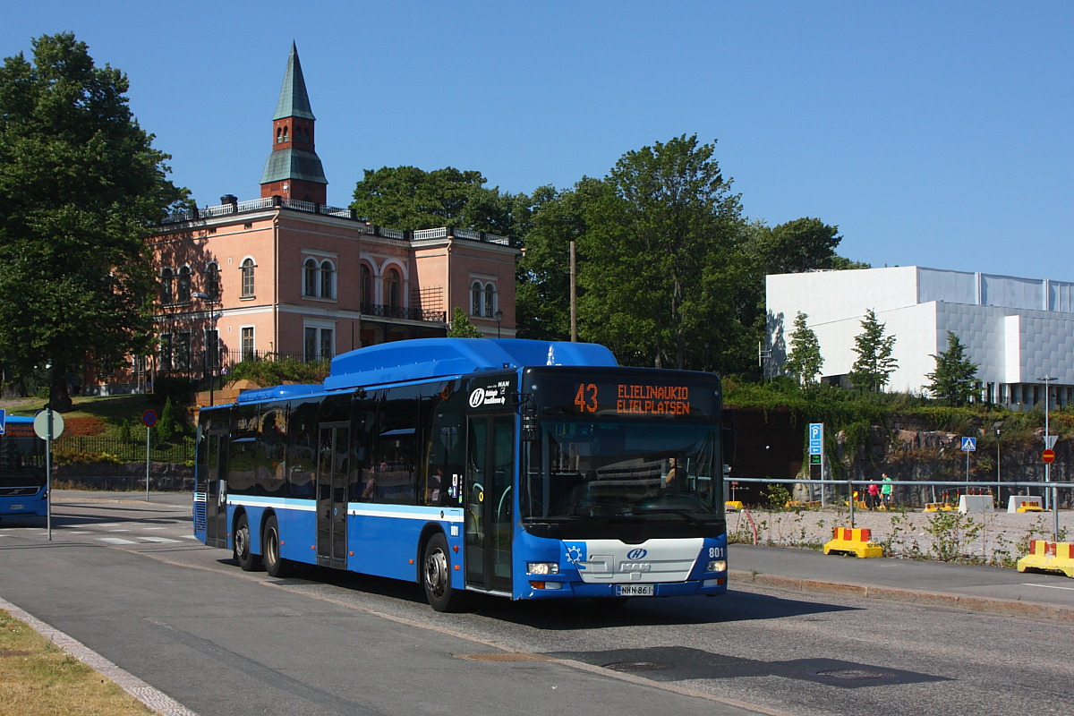 Финляндия, MAN A26 Lion's City LL NL313-15 CNG № 801