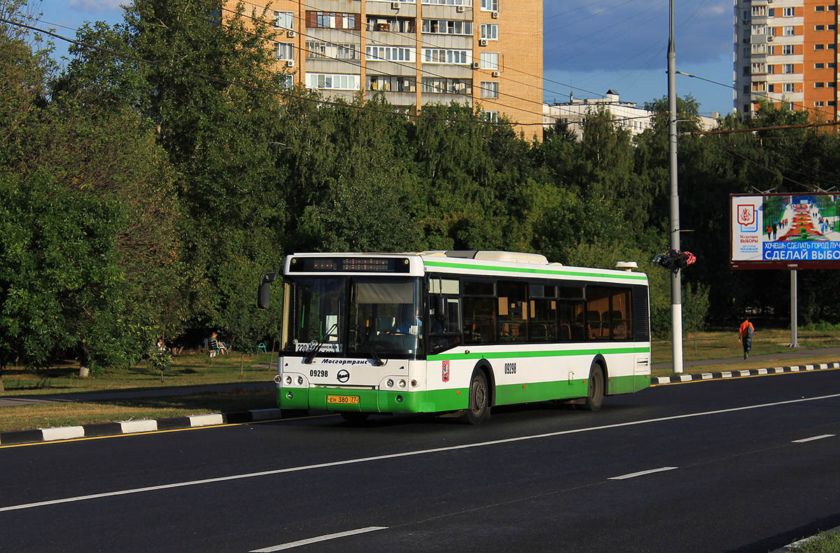 Москва, ЛиАЗ-5292.21 № 09298