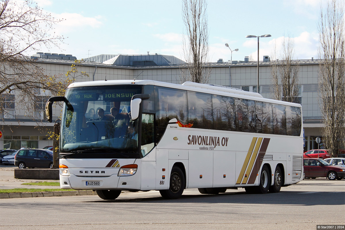 Финляндия, Setra S417GT-HD № 881