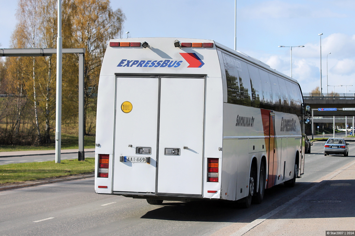 Финляндия, Volvo 9700HD № 805