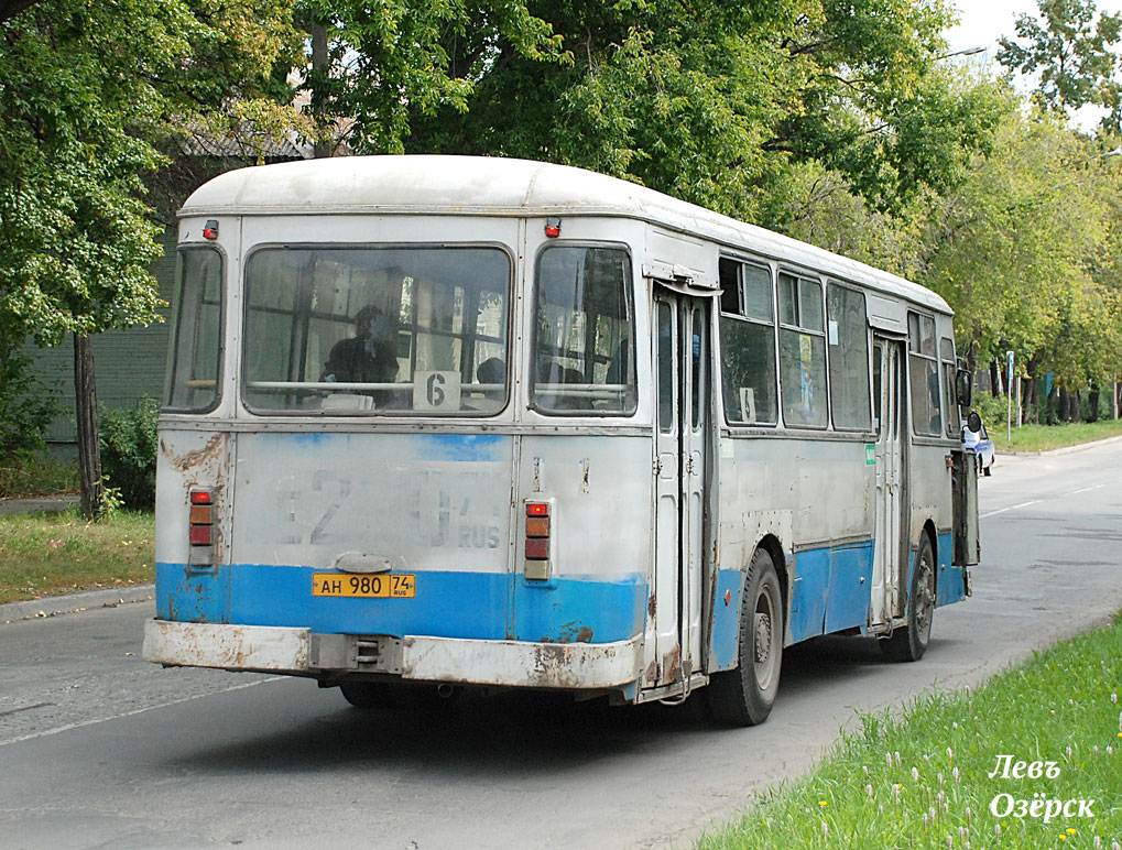 Челябинская область, ЛиАЗ-677М № АН 980 74 — Фото — Автобусный транспорт