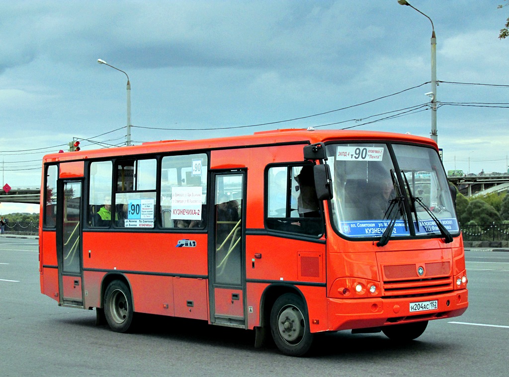 Нижегородская область, ПАЗ-320402-05 № Н 204 АС 152