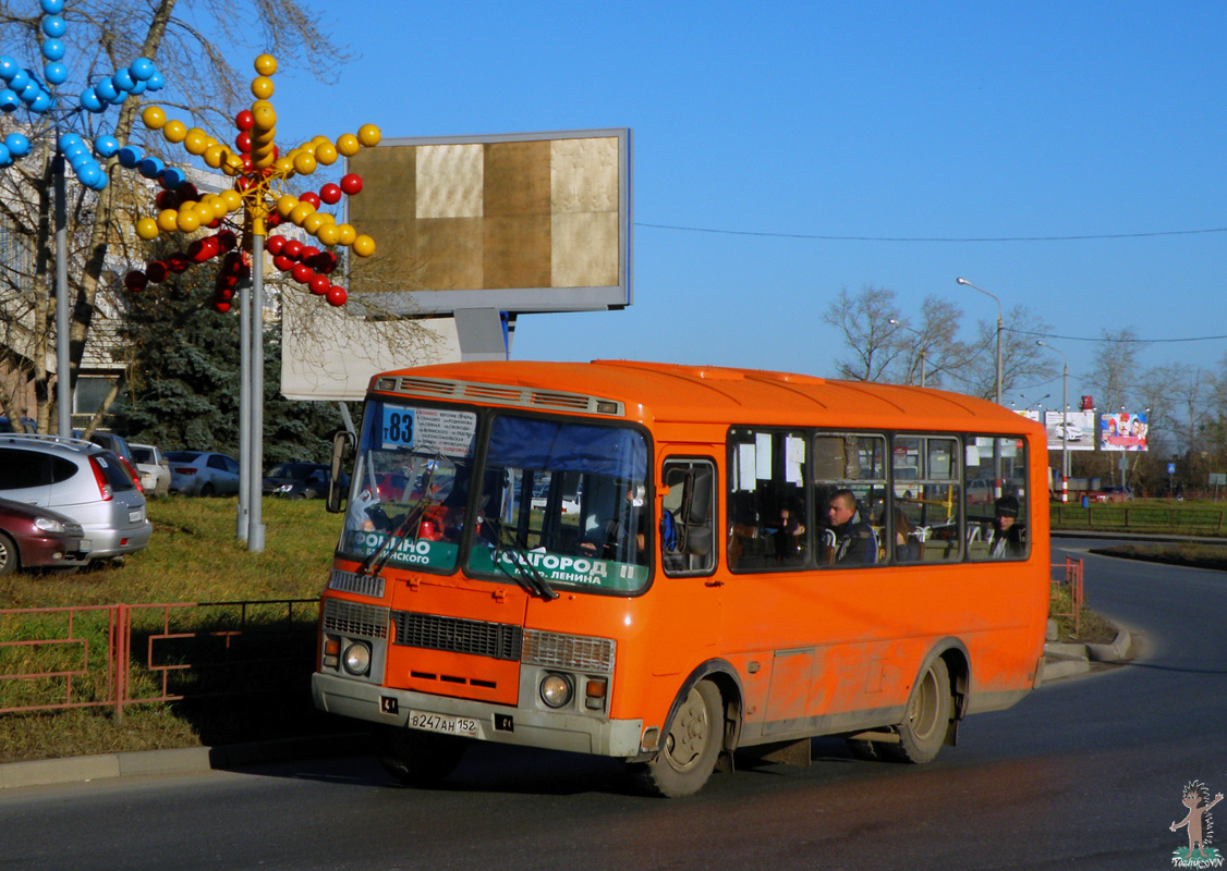 Нижегородская область, ПАЗ-32054 № В 247 АН 152