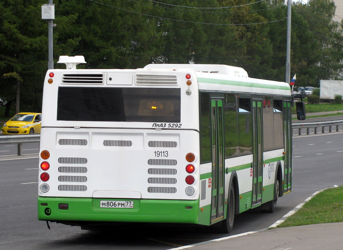 Moskau, LiAZ-5292.22 (2-2-2) Nr. 19113