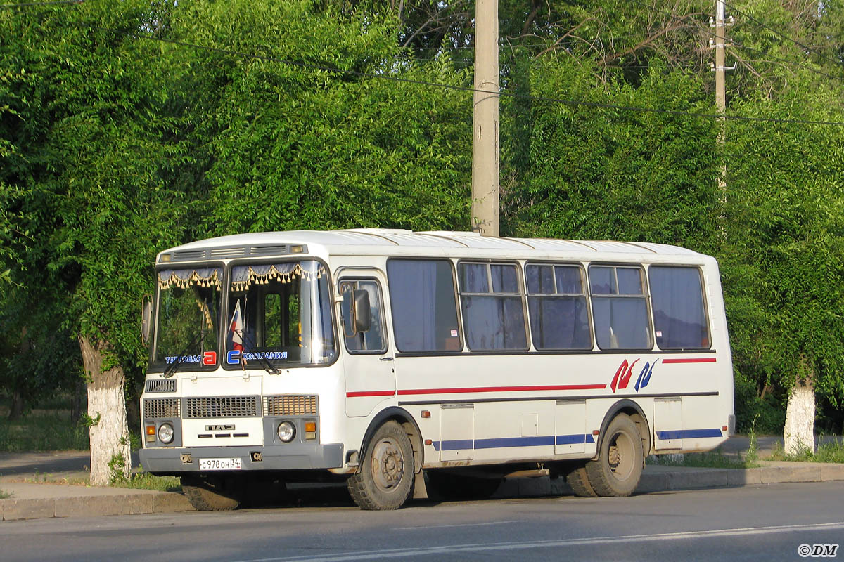 Волгоградская область, ПАЗ-4234 № С 978 ОН 34