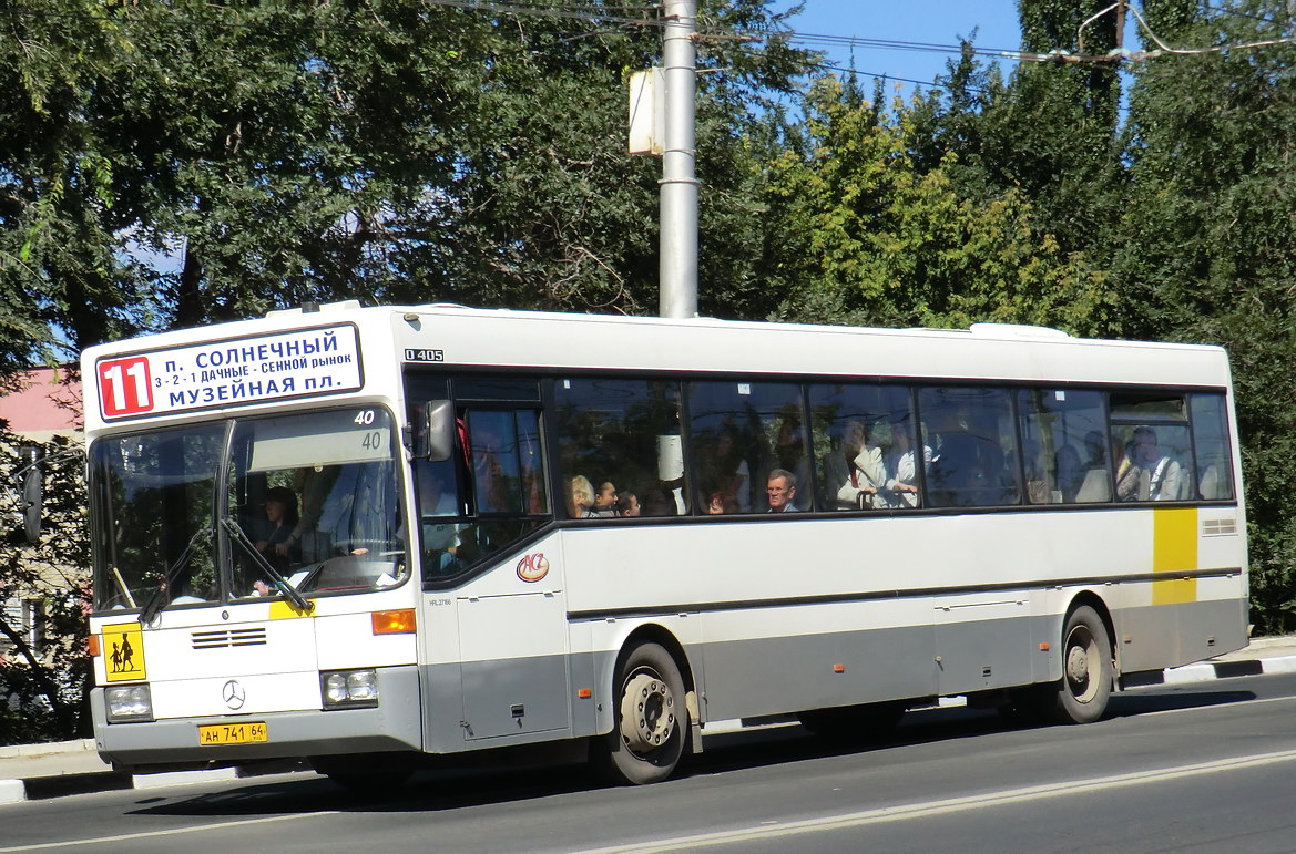 Саратовская область, Mercedes-Benz O405 № АН 741 64