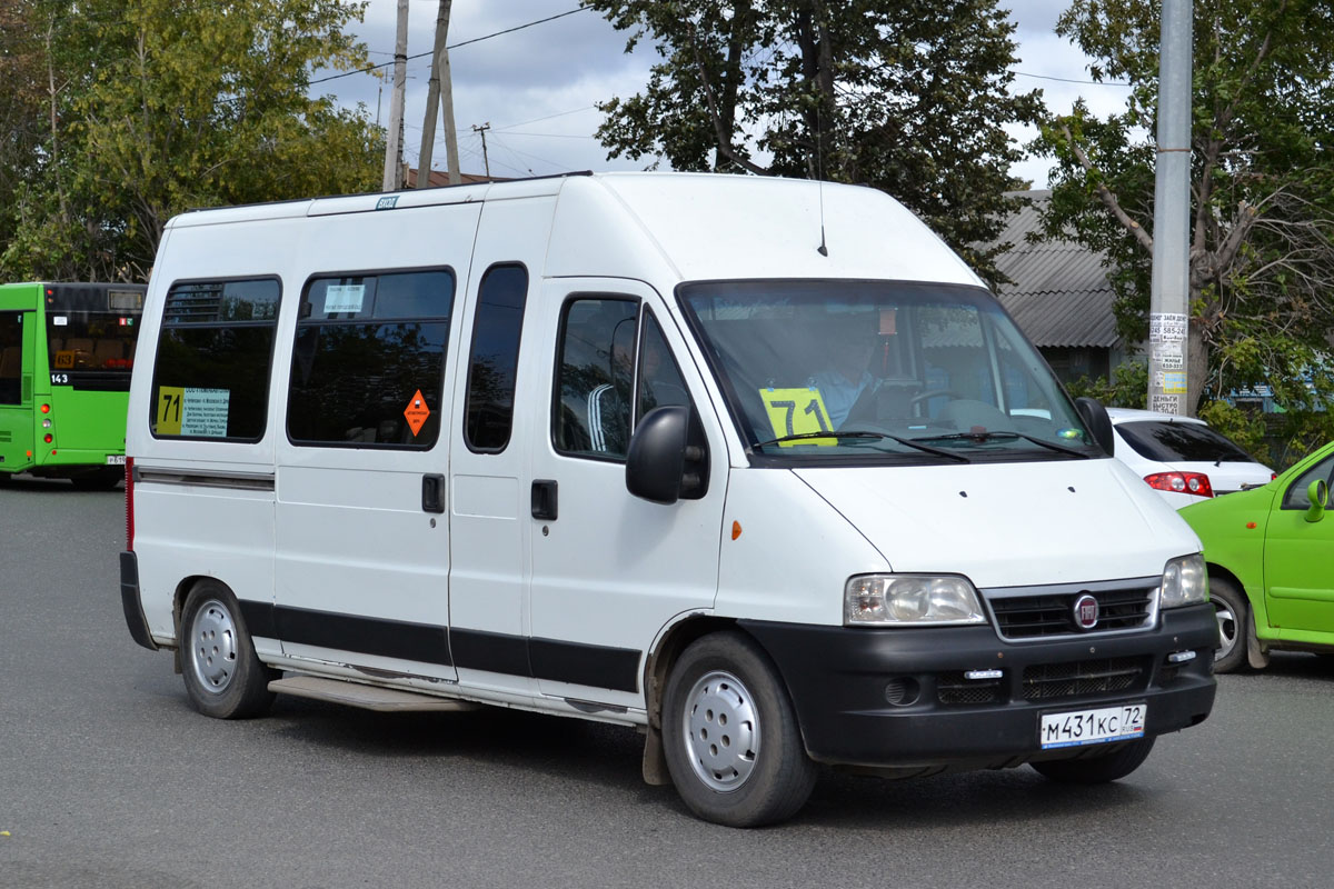 Тюменская область, FIAT Ducato 244 CSMMC, -RT № М 431 КС 72