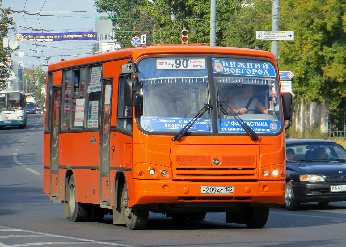 Нижегородская область, ПАЗ-320402-05 № Н 209 АС 152