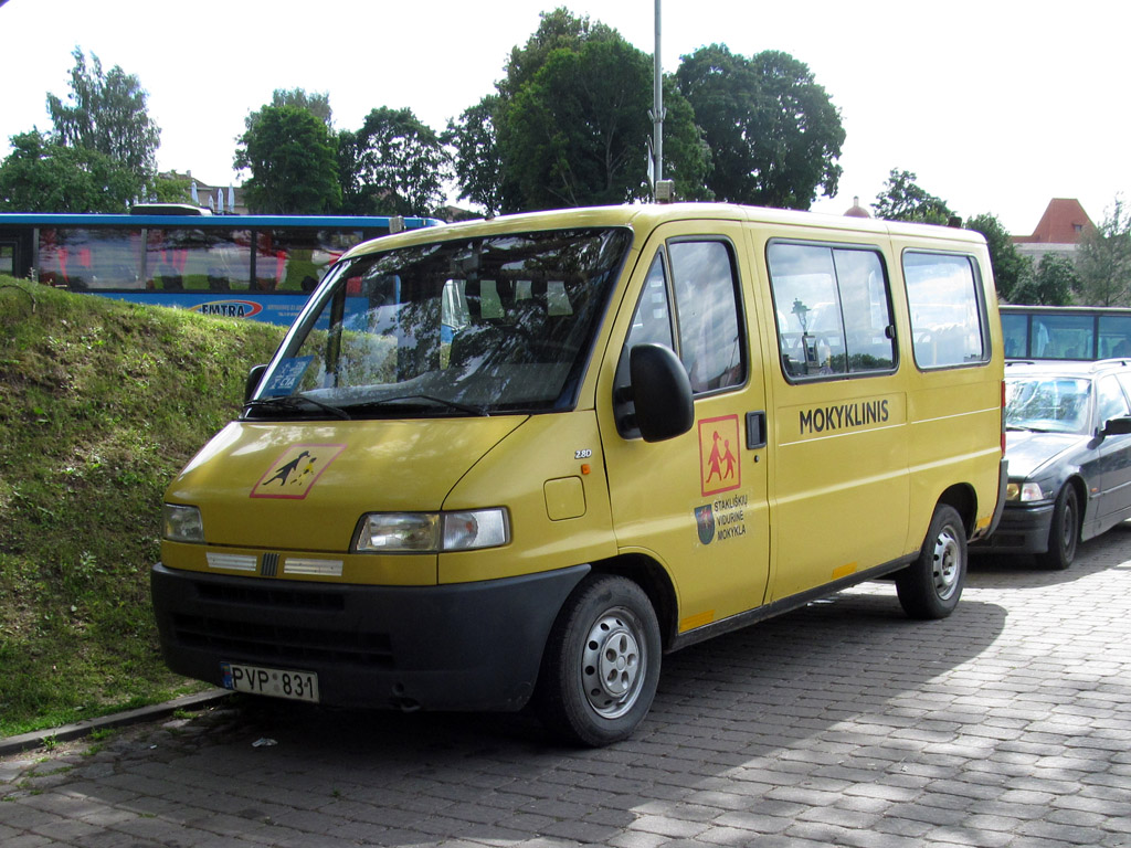 Литва, FIAT Ducato [230] № PVP 831; Литва — Праздник песни 2014